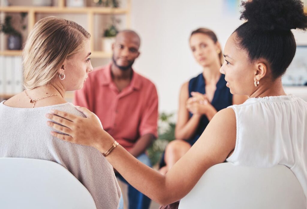 Group of people in an alcohol detox program in Boise, ID