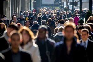 Crowd of people to represent alcohol rehab prices