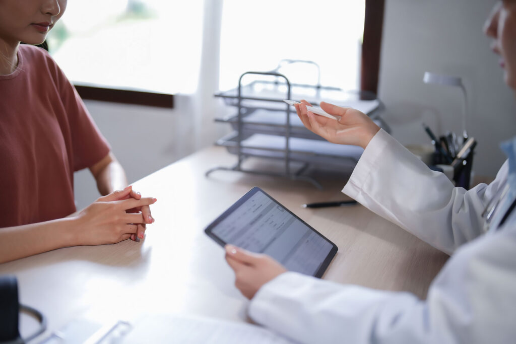 Woman asks therapis if insurance covers addiction counseling
