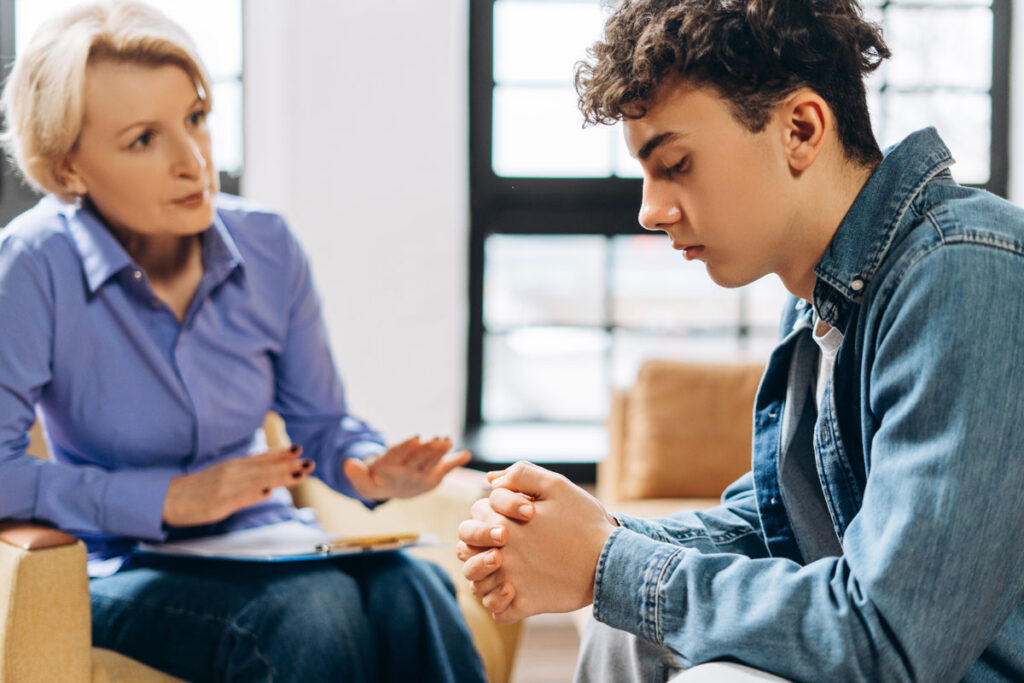 A teen in a Nampa teen detox program