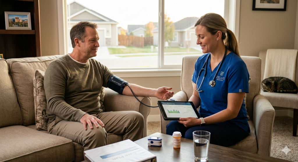 Safe in home detox environment