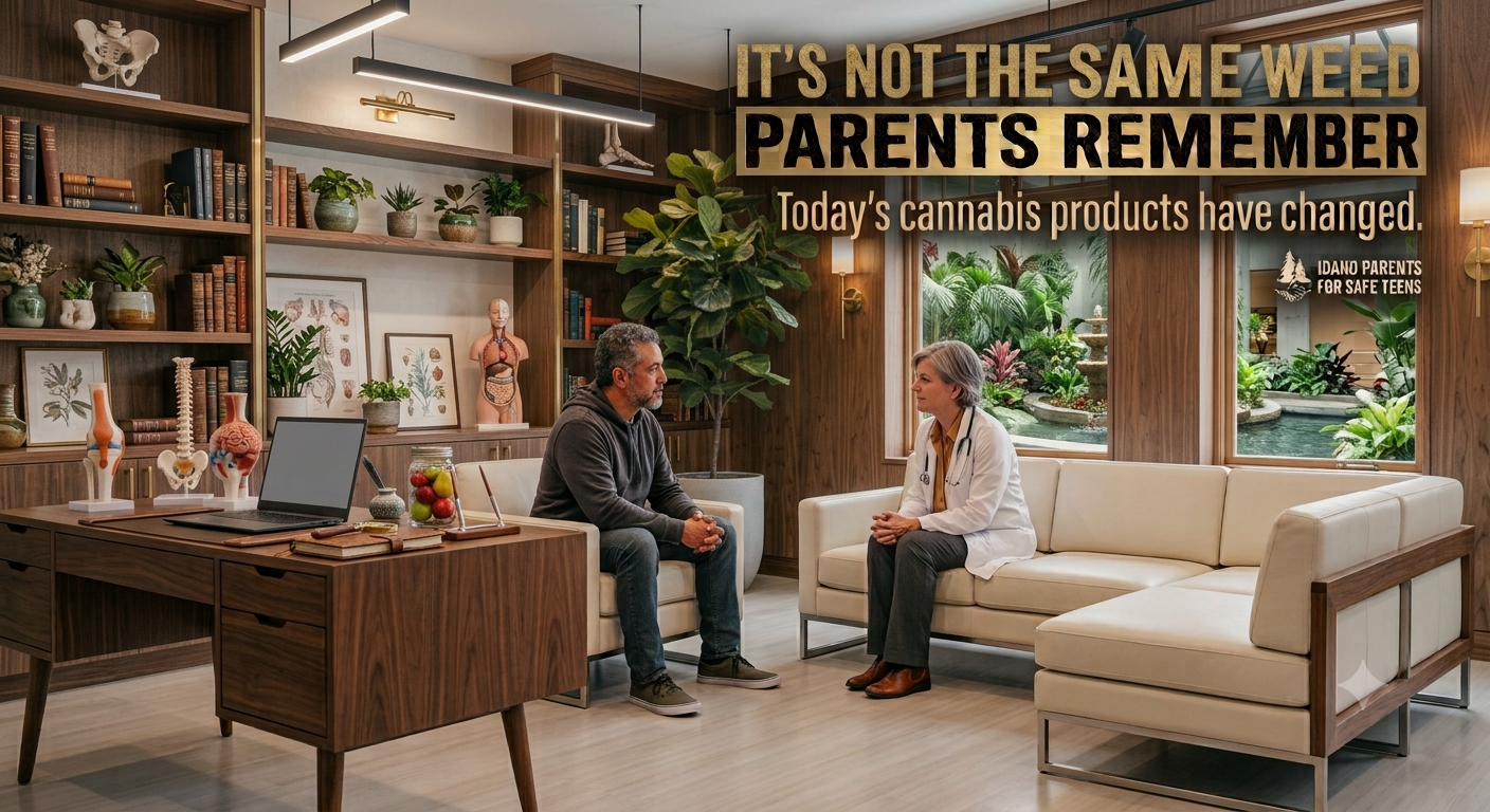 Teen marijuana use and high potency THC awareness for Idaho parents